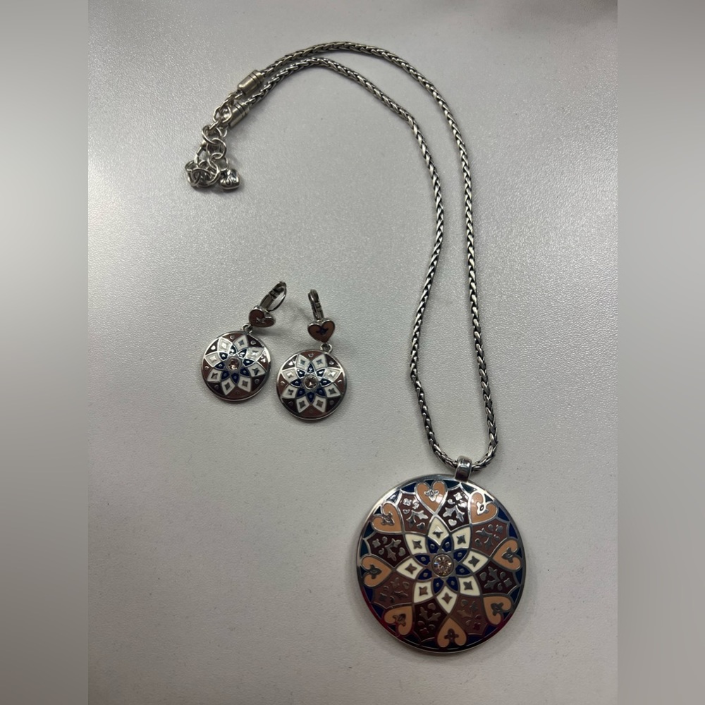 Earring and Necklace set by Brighton